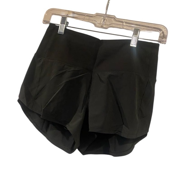 20. NWT Lululemon speed up LR shorts 2.5” BLACK Size 2 - Picture 1 of 3